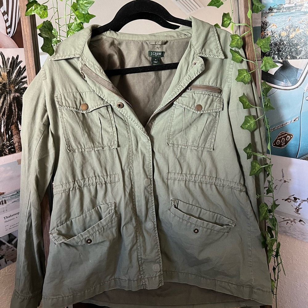 J. Crew Fitted Collared Jacket